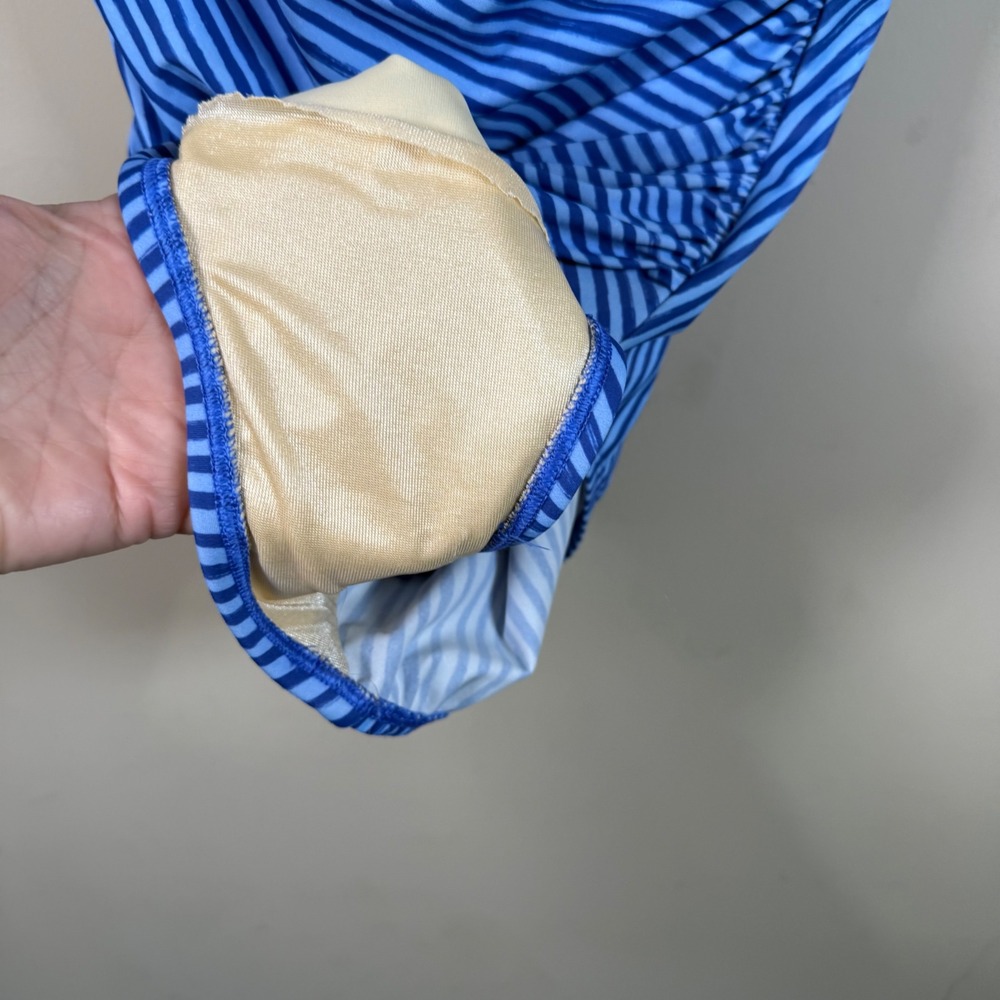 Miraclesuit X Talbots Sanibel One Piece- Painterly Stripe - Picture 6 of 12
